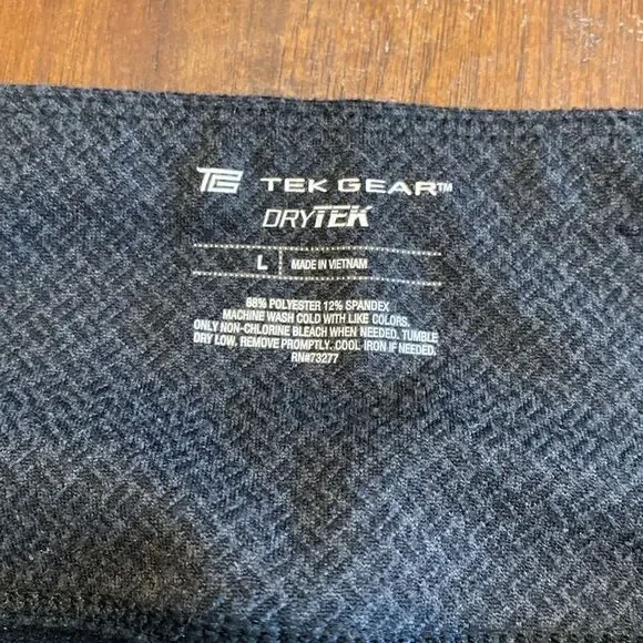 Tek Gear DryTek Print Leggings - Picture 2 of 4